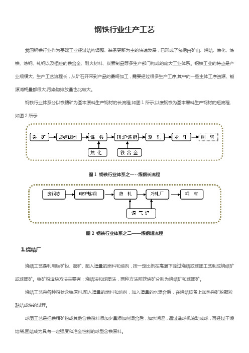 钢铁行业环境影响评价