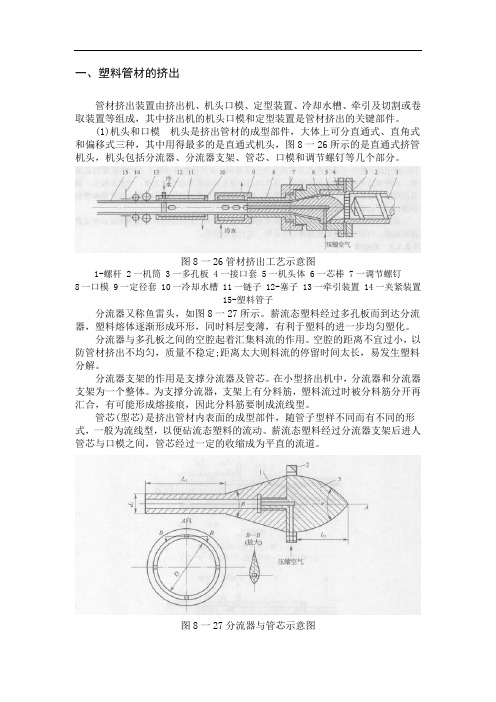 挤出成型的类型