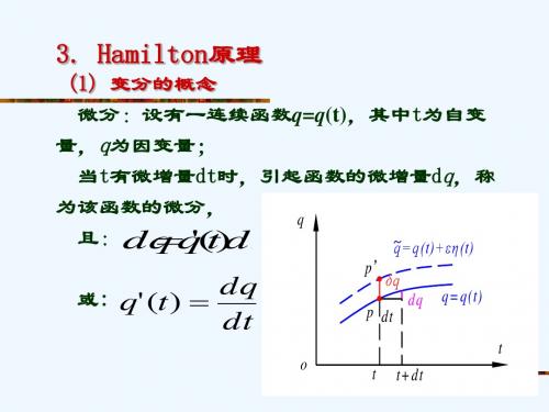 哈密顿原理的推导