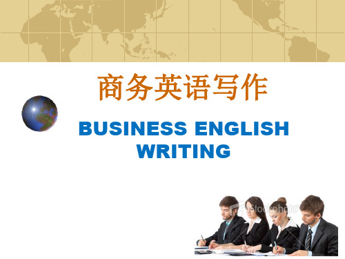 商务英语写作An Overview of Business English