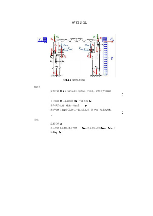 吊车荷载计算