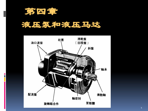 第四章液压泵和液压马达