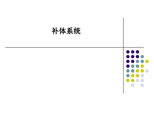 补体系统PPT课件