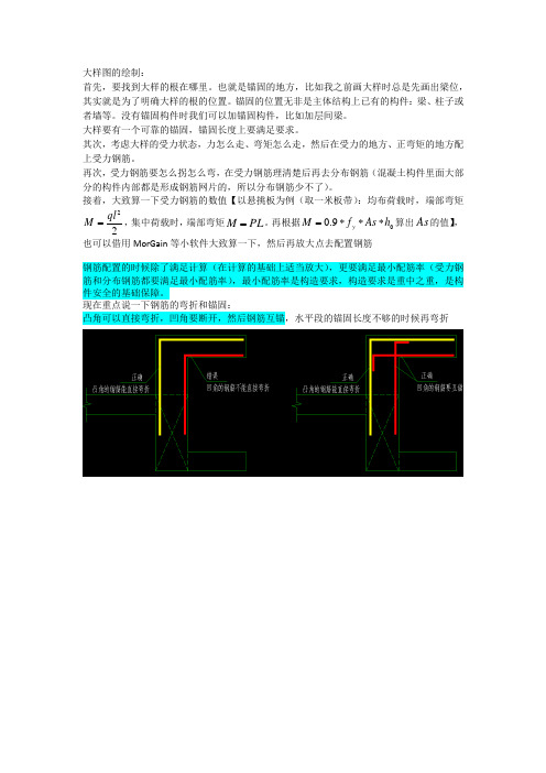 结构图里大样的绘制技巧