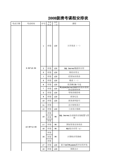 清考时间安排11[1][1].5.3