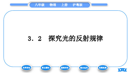 粤沪版八年级物理上第三章光和眼睛3