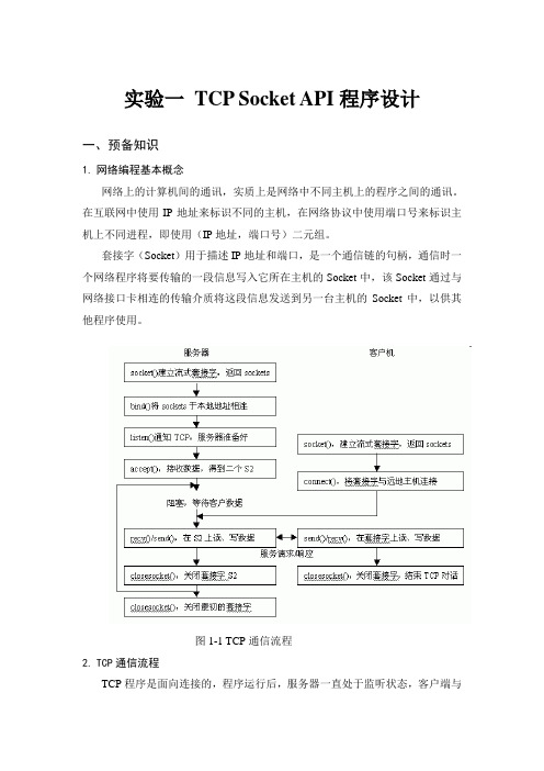 网络编程实验报告