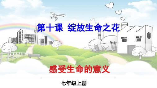 感受生命的意义PPT课件7 人教版