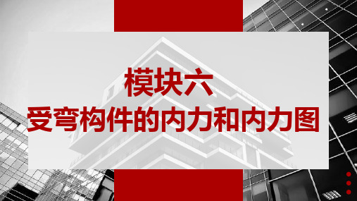 《建筑力学》课件——受弯构件的内力和内力图