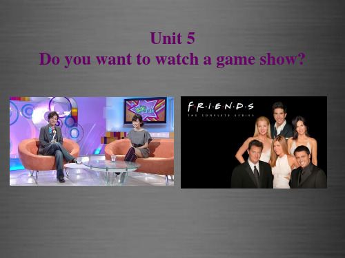 八年级英语上册 Unit 5 Do you want to watch a game show Se