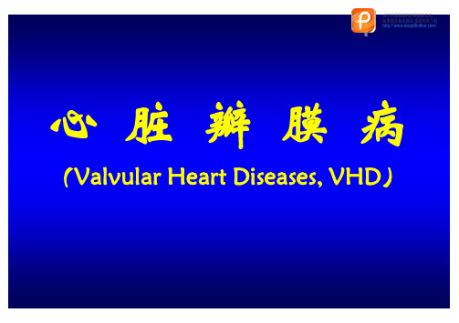 内科学课件：08 心脏瓣膜病