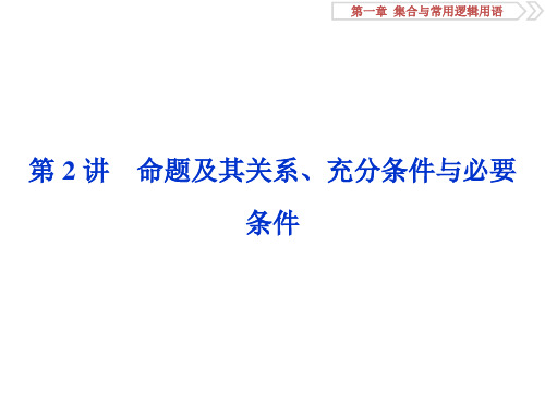 新人教A版必修一充分条件与必要条件课件(39张)