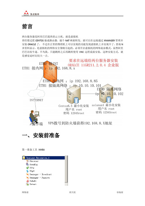 ssh跳转两次远程在最小化的CENTOS,asianux上安装ORALCE11GR2 11.2.0.4