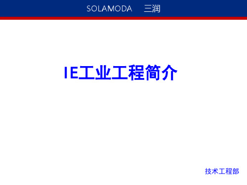 IE简介