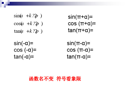 三角函数图像1