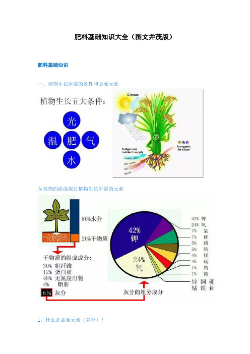 肥料基础知识大全(图文并茂版)