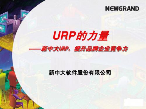 新的企业管理模式URP