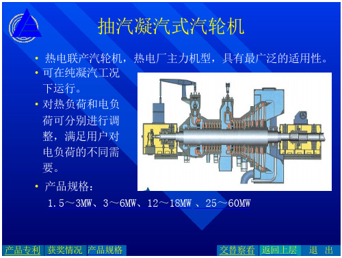 抽汽凝汽式汽轮机 预览