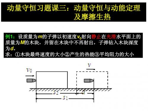 动量守恒定律习题课3