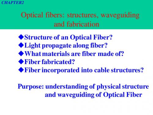 光纤通信第二章1 课件