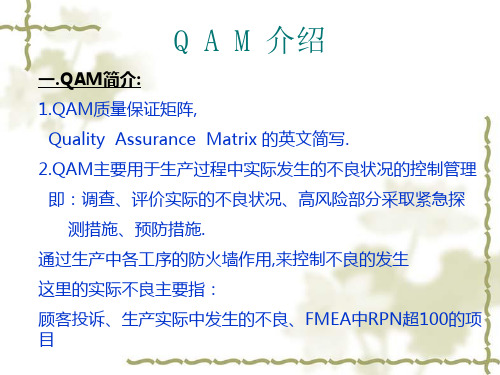 QAM简要说明