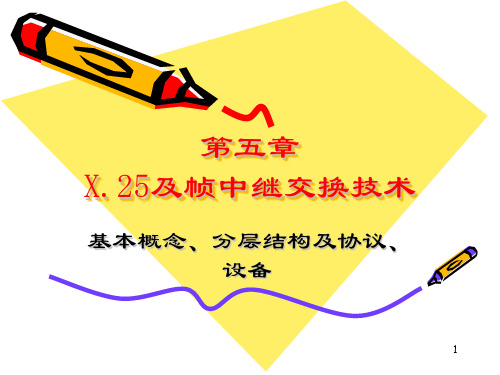 X.25及帧中继交换技术ppt课件