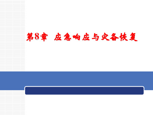 计算机系统安全原理与技术课件第8章