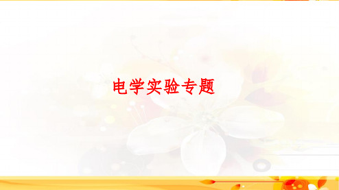 2020高考物理专题复习电学实验专题PPT课件