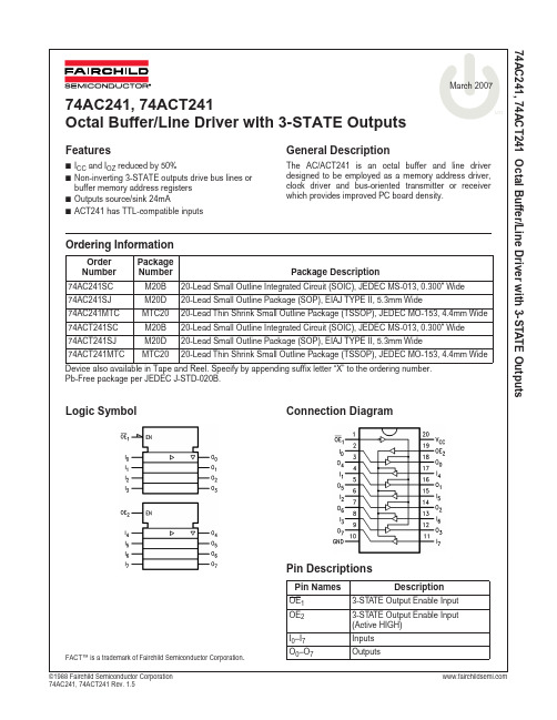 74AC241SCX_NL资料