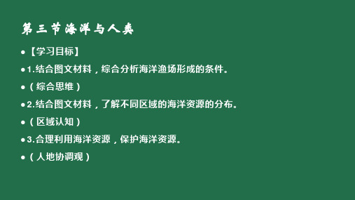 海洋与人类会考精讲课件高中地理湘教版(1)