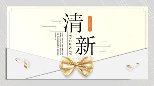 小清新商务工作总结汇报计划数据分析PPT新模板