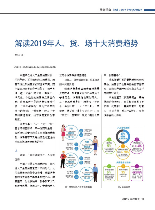 解读2019年人、货、场十大消费趋势