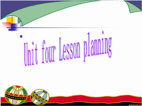 unit 4 Lesson planning