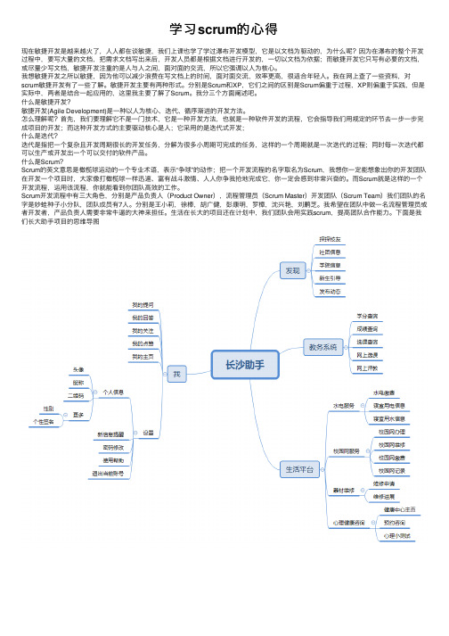 学习scrum的心得