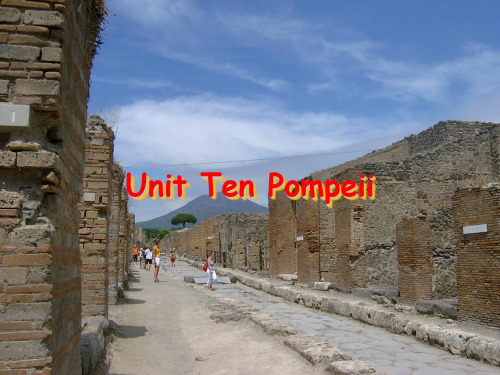 Unit 10 Pompeii