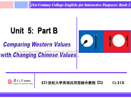 21世纪大学英语应用型综合教程2Unit5partB