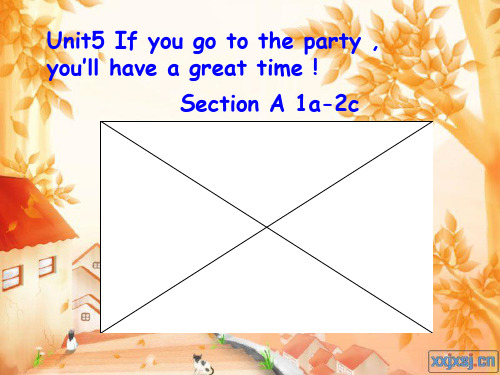 人教版新目标八年级下册《Unit 5 If you go to the party, you′ll 