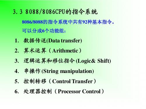 第3章 微型计算机指令系统