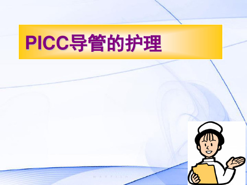 picc管的护理ppt课件