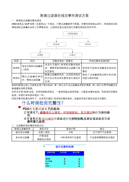 在线完整性检测方案