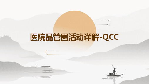 医院品管圈活动详解-QCC