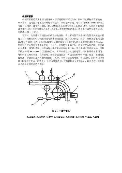 中频弯管机