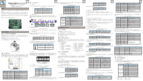 MD380CAN-OPEN通讯扩展卡说明书