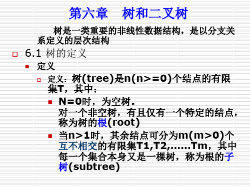 ch6树与二叉树共62页