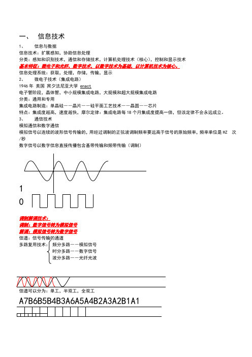 2013江苏同方专转本计算机基础课堂笔记(整理版_七个章节_页面划分))