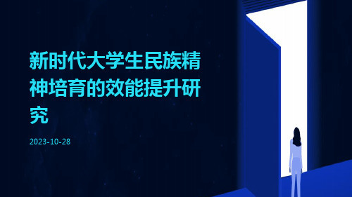 新时代大学生民族精神培育的效能提升研究