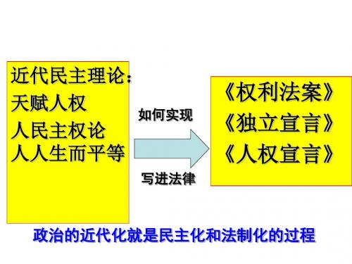 写进法律文献的民主