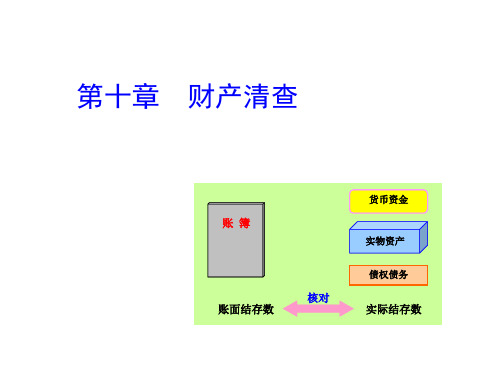 007-第十章财产清查XXXX1128