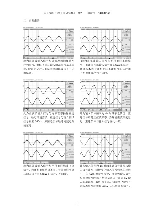 实验六PAM编译码系统