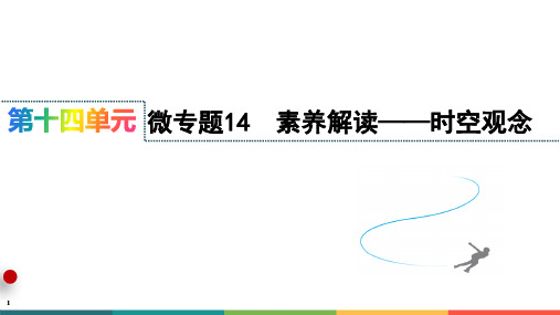 微专题14+素养解读——时空观念+课件--2025届高三历史统编版(2019)一轮复习